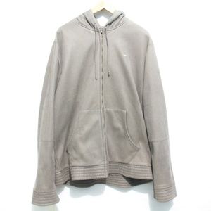 Obey Mens Grey Elephant Print Full Zip Sweater XXL